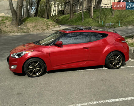 Красный Хендай Велостер, объемом двигателя 1.6 л и пробегом 149 тыс. км за 8500 $, фото 3 на Automoto.ua