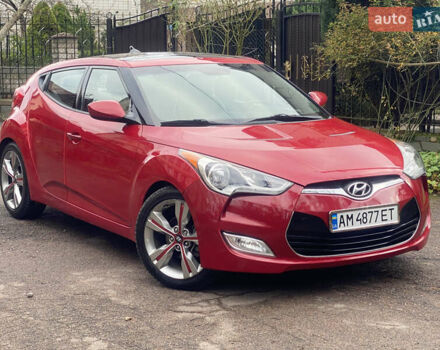 Красный Хендай Велостер, объемом двигателя 1.59 л и пробегом 115 тыс. км за 8150 $, фото 1 на Automoto.ua