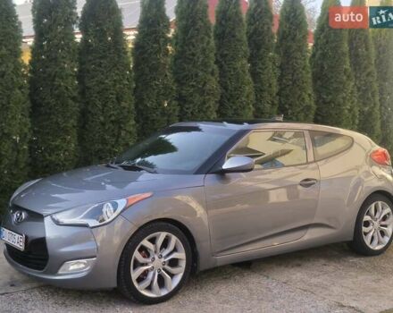 Серый Хендай Велостер, объемом двигателя 1.59 л и пробегом 195 тыс. км за 7700 $, фото 1 на Automoto.ua