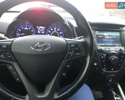 Серый Хендай Велостер, объемом двигателя 1.6 л и пробегом 125 тыс. км за 9600 $, фото 7 на Automoto.ua