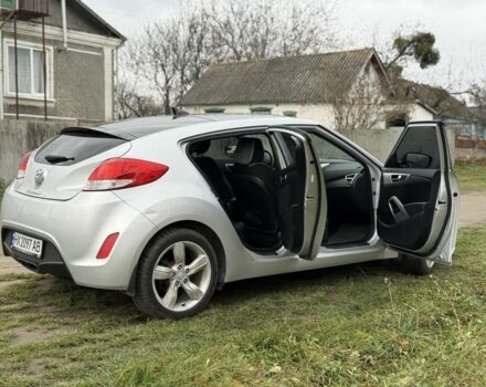 Серый Хендай Велостер, объемом двигателя 1.6 л и пробегом 109 тыс. км за 8200 $, фото 5 на Automoto.ua