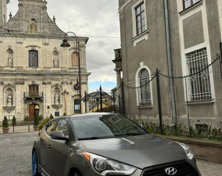 Серый Хендай Велостер, объемом двигателя 1.6 л и пробегом 142 тыс. км за 12000 $, фото 2 на Automoto.ua