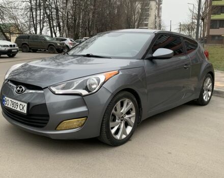 Серый Хендай Велостер, объемом двигателя 1.6 л и пробегом 157 тыс. км за 8500 $, фото 4 на Automoto.ua