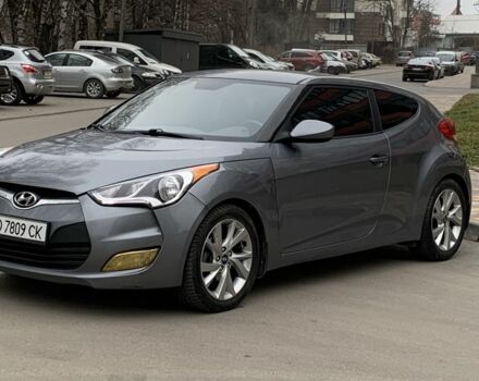 Серый Хендай Велостер, объемом двигателя 1.6 л и пробегом 157 тыс. км за 8500 $, фото 1 на Automoto.ua