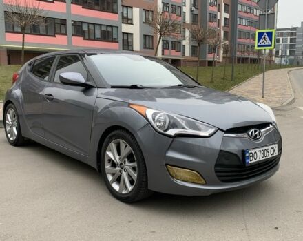 Серый Хендай Велостер, объемом двигателя 1.6 л и пробегом 157 тыс. км за 8500 $, фото 2 на Automoto.ua