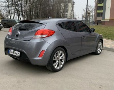 Серый Хендай Велостер, объемом двигателя 1.6 л и пробегом 157 тыс. км за 8500 $, фото 7 на Automoto.ua