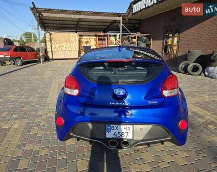 Синий Хендай Велостер, объемом двигателя 1.6 л и пробегом 120 тыс. км за 8700 $, фото 6 на Automoto.ua