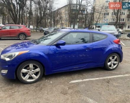 Синій Хендай Велостер, об'ємом двигуна 1.6 л та пробігом 171 тис. км за 9000 $, фото 1 на Automoto.ua