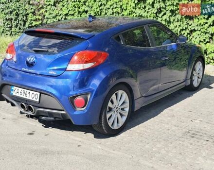 Синий Хендай Велостер, объемом двигателя 1.59 л и пробегом 197 тыс. км за 12300 $, фото 7 на Automoto.ua