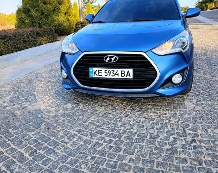 Синий Хендай Велостер, объемом двигателя 1.6 л и пробегом 15 тыс. км за 8500 $, фото 1 на Automoto.ua