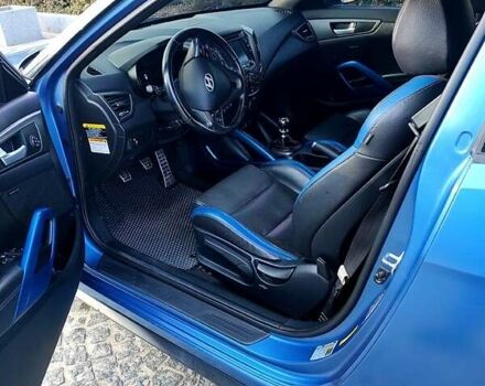 Синий Хендай Велостер, объемом двигателя 1.6 л и пробегом 95 тыс. км за 8500 $, фото 1 на Automoto.ua