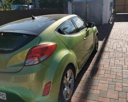 Зеленый Хендай Велостер, объемом двигателя 1.59 л и пробегом 121 тыс. км за 9325 $, фото 3 на Automoto.ua