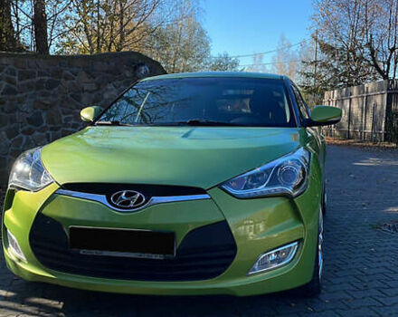 Зеленый Хендай Велостер, объемом двигателя 1.6 л и пробегом 158 тыс. км за 9800 $, фото 1 на Automoto.ua