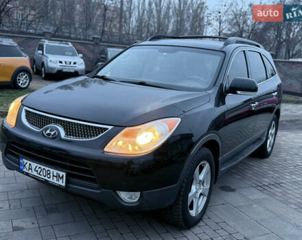 Черный Хендай Веракруз, объемом двигателя 3.8 л и пробегом 199 тыс. км за 7700 $, фото 3 на Automoto.ua