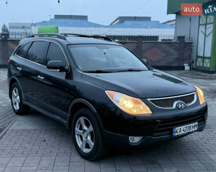 Черный Хендай Веракруз, объемом двигателя 3.8 л и пробегом 199 тыс. км за 7700 $, фото 1 на Automoto.ua