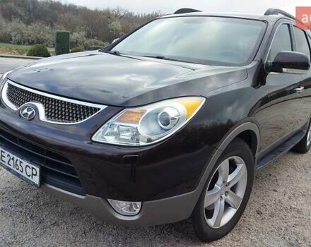 Коричневый Хендай Веракруз, объемом двигателя 3 л и пробегом 359 тыс. км за 9950 $, фото 1 на Automoto.ua