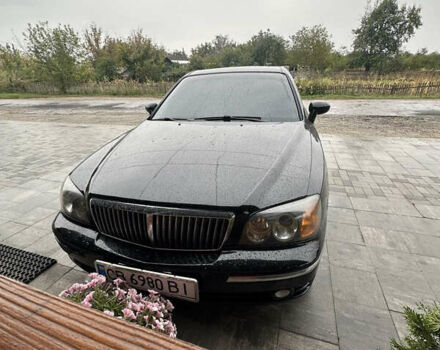 Черный Хендай КСГ, объемом двигателя 3.5 л и пробегом 356 тыс. км за 2999 $, фото 1 на Automoto.ua