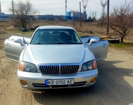 Сірий Хендай КСГ, об'ємом двигуна 3 л та пробігом 239 тис. км за 3950 $, фото 3 на Automoto.ua