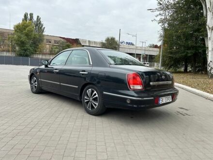 Зеленый Хендай КСГ, объемом двигателя 3 л и пробегом 250 тыс. км за 1393 $, фото 1 на Automoto.ua