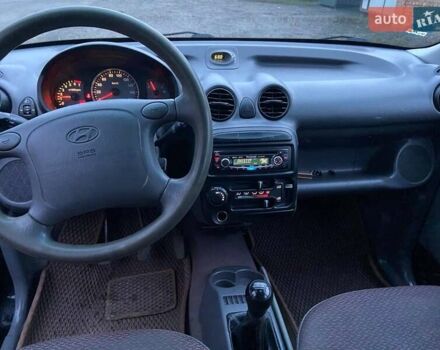 Чорний Хендай Atos Prime, об'ємом двигуна 1.09 л та пробігом 220 тис. км за 3600 $, фото 10 на Automoto.ua