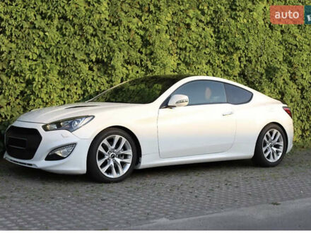 Белый Хендай Genesis Coupe, объемом двигателя 2 л и пробегом 80 тыс. км за 13500 $, фото 1 на Automoto.ua
