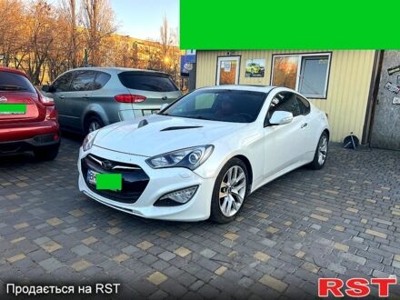 Белый Хендай Genesis Coupe, объемом двигателя 20 л и пробегом 87 тыс. км за 12500 $, фото 1 на Automoto.ua