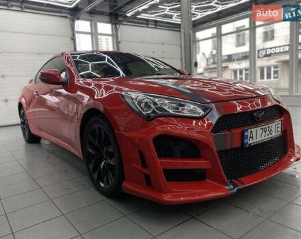 Красный Хендай Genesis Coupe, объемом двигателя 2 л и пробегом 205 тыс. км за 9500 $, фото 4 на Automoto.ua
