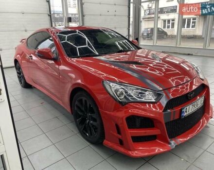 Красный Хендай Genesis Coupe, объемом двигателя 2 л и пробегом 205 тыс. км за 9500 $, фото 1 на Automoto.ua