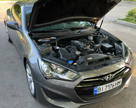 Серый Хендай Genesis Coupe, объемом двигателя 2 л и пробегом 140 тыс. км за 12500 $, фото 1 на Automoto.ua