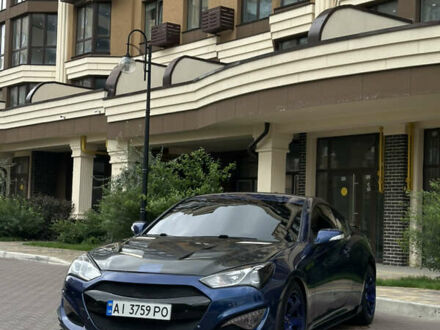 Синий Хендай Genesis Coupe, объемом двигателя 3.8 л и пробегом 73 тыс. км за 17000 $, фото 1 на Automoto.ua