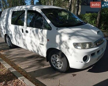 Белый Хендай H-1, объемом двигателя 2.5 л и пробегом 188 тыс. км за 6300 $, фото 12 на Automoto.ua