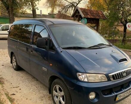 Синий Хендай H-1, объемом двигателя 2.48 л и пробегом 250 тыс. км за 5200 $, фото 1 на Automoto.ua