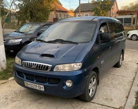 Синий Хендай H-1, объемом двигателя 2.48 л и пробегом 250 тыс. км за 5200 $, фото 5 на Automoto.ua