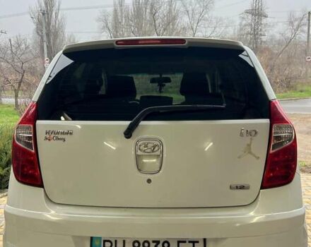 Белый Хендай и10, объемом двигателя 1.2 л и пробегом 129 тыс. км за 5900 $, фото 8 на Automoto.ua
