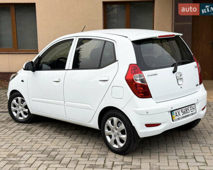 Білий Хендай і10, об'ємом двигуна 1.2 л та пробігом 49 тис. км за 7900 $, фото 52 на Automoto.ua