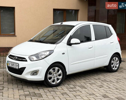 Білий Хендай і10, об'ємом двигуна 1.2 л та пробігом 49 тис. км за 7900 $, фото 5 на Automoto.ua