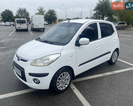 Белый Хендай и10, объемом двигателя 1.25 л и пробегом 163 тыс. км за 6200 $, фото 1 на Automoto.ua