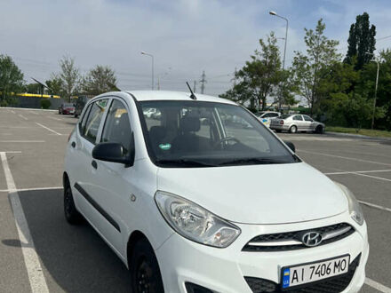 Хендай и10 2011 в Киеве на Automoto.ua Белый Хендай и10, объемом двигателя 1.1 л и пробегом 267 тыс. км за 4500 $, фото 1 на Automoto.ua