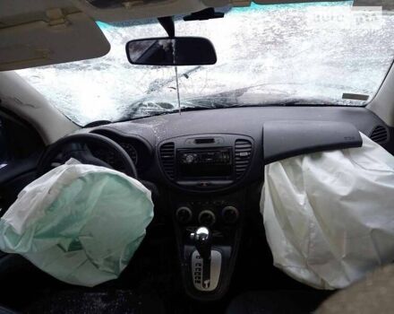 Бежевый Хендай и10, объемом двигателя 1.25 л и пробегом 120 тыс. км за 2500 $, фото 8 на Automoto.ua