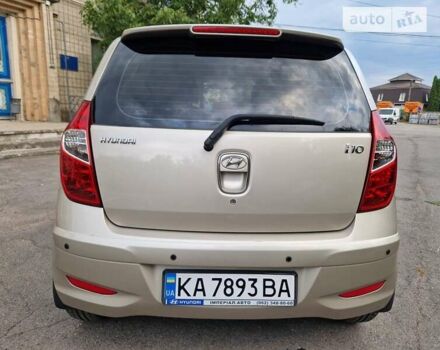 Бежевый Хендай и10, объемом двигателя 1.2 л и пробегом 78 тыс. км за 7750 $, фото 16 на Automoto.ua