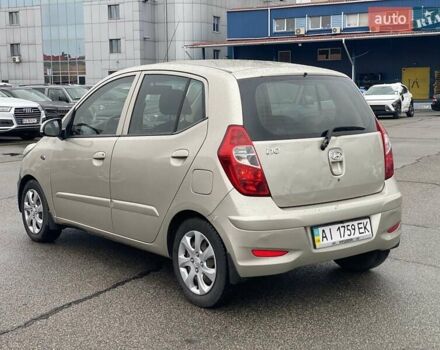 Бежевый Хендай и10, объемом двигателя 1.09 л и пробегом 156 тыс. км за 4550 $, фото 3 на Automoto.ua