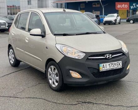 Бежевый Хендай и10, объемом двигателя 1.09 л и пробегом 156 тыс. км за 4550 $, фото 1 на Automoto.ua