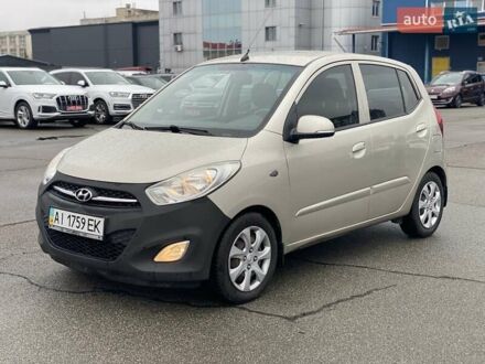 Бежевый Хендай и10, объемом двигателя 1.09 л и пробегом 156 тыс. км за 4550 $, фото 1 на Automoto.ua