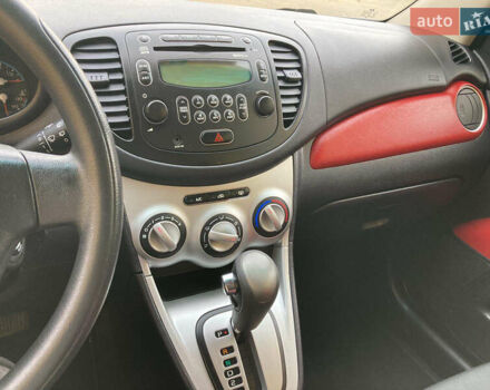 Черный Хендай и10, объемом двигателя 1.09 л и пробегом 67 тыс. км за 6800 $, фото 14 на Automoto.ua
