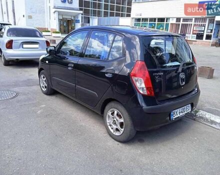 Чорний Хендай і10, об'ємом двигуна 1.09 л та пробігом 144 тис. км за 4600 $, фото 6 на Automoto.ua