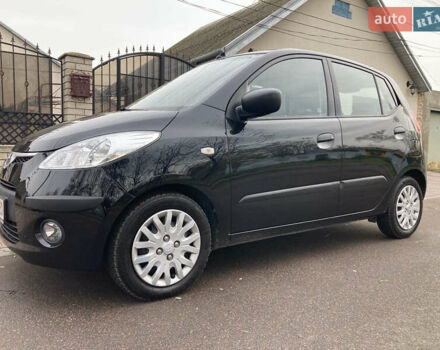 Черный Хендай и10, объемом двигателя 1.09 л и пробегом 67 тыс. км за 6800 $, фото 1 на Automoto.ua