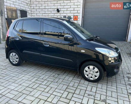 Черный Хендай и10, объемом двигателя 1.09 л и пробегом 78 тыс. км за 4800 $, фото 1 на Automoto.ua