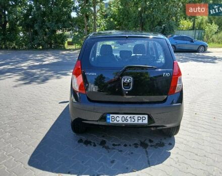 Чорний Хендай і10, об'ємом двигуна 1.09 л та пробігом 128 тис. км за 6000 $, фото 4 на Automoto.ua