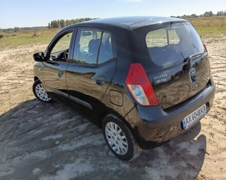 Черный Хендай и10, объемом двигателя 1.2 л и пробегом 260 тыс. км за 4000 $, фото 3 на Automoto.ua