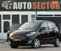 Черный Хендай и10, объемом двигателя 1.25 л и пробегом 161 тыс. км за 6500 $, фото 1 на Automoto.ua